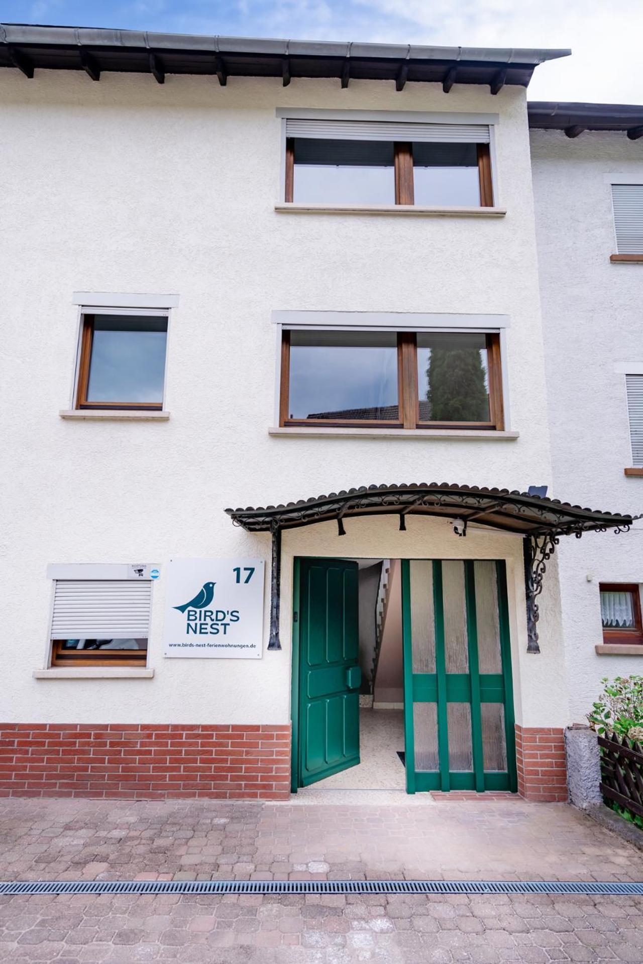 Birds-Nest Ferienwohnung Balkon Kaminofen Darstein Exterior foto